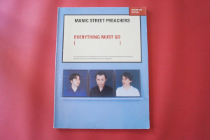 Manic Street Preachers - Everything must go Songbook Notenbuch Vocal Guitar