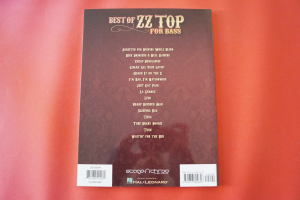 ZZ Top - Best of for Bass Songbook Notenbuch Vocal Bass