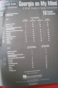 Hoagy Carmichael - Jazz Play Along (mit CD) Songbook Notenbuch für diverse Instrumente