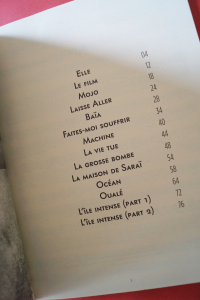 M (Matthieu Chedid) - Il Songbook Notenbuch Piano Vocal Guitar PVG