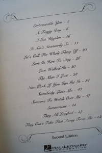 George Gershwin - Piano Solos Songbook Notenbuch Piano