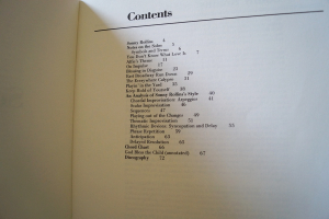 Sonny Rollins - Jazz Masters Songbook Notenbuch Bb Tenor Saxophone