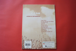 Johnny Cash - American Recordings Songbook Notenbuch Piano Vocal Guitar PVG