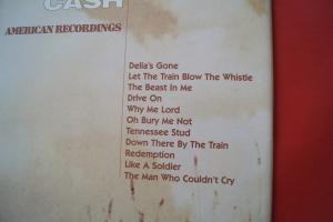 Johnny Cash - American Recordings Songbook Notenbuch Piano Vocal Guitar PVG