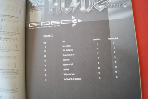 ACDC - Classic (mit SD-Card) Songbook Notenbuch Vocal Guitar