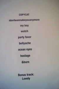 Billie Eilish - Don´t smile at me Songbook Notenbuch Piano Vocal Guitar PVG