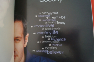 Jim Brickman - Destiny Songbook Notenbuch Piano Vocal Guitar PVG