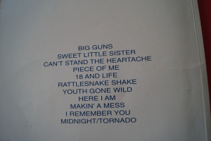 Skid Row - Skid Row (ohne Poster) Songbook Notenbuch Piano Vocal Guitar PVG