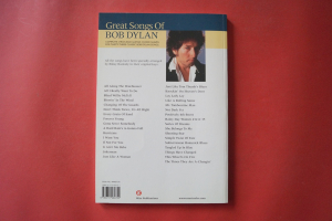 Bob Dylan - Great Songs of Songbook Vocal Guitar Chords