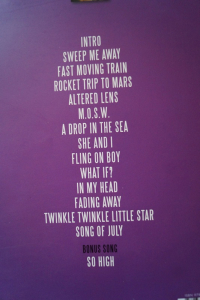 Fredrika Stahl - Sweep me away Songbook Notenbuch Piano Vocal Guitar PVG