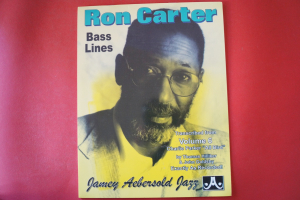Ron Carter - Bass Lines Songbook Notenbuch Bass