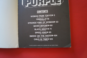 Deep Purple - 24 Carat Purple Songbook Notenbuch für Bands (Transcribed Scores)