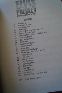 Elvis - The King of... Songbook Notenbuch Vocal Guitar