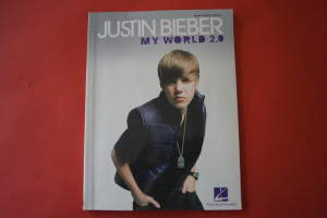 Justin Bieber - My World 2.0 Songbook Notenbuch Piano Vocal Guitar PVG