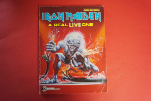 Iron Maiden - A Real Live One (mit Poster) Songbook Notenbuch Vocal Guitar
