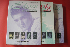 Elvis - Anthology Vol. 1 & 2 (in Box) Songbooks Notenbücher Piano Vocal Guitar PVG