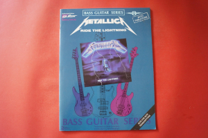 Metallica - Ride the Lightning Songbook Notenbuch Vocal Bass