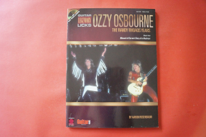 Ozzy Osbourne - Randy Rhoads Years (Guitar Licks, mit CD) Notenbuch Guitar