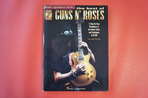 Guns n Roses - Best of (Signature Licks, mit CD) Songbook Notenbuch Guitar