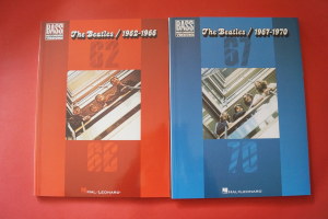 Beatles - 1962-1966 & 1967-1970 Songbooks Notenbücher Vocal Bass