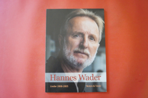Hannes Wader - Lieder 2000-2005 Songbook Notenbuch Vocal Guitar