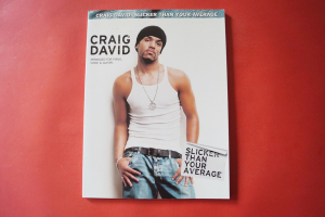 Craig David - Slicker than your average Songbook Notenbuch Piano Vocal Guitar PVG