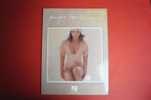 Jennifer Lopez - This is me ... then Songbook Notenbuch Piano Vocal Guitar PVG