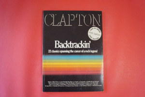 Eric Clapton - Backtrackin Songbook Notenbuch Piano Vocal Guitar PVG