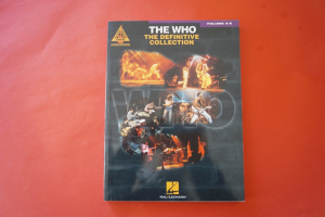 Who - Definitive Collection (A-E) Songbook Notenbuch Vocal Guitar