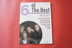 Westlife - 6 of the Best Songbook Notenbuch Piano Vocal Guitar PVG