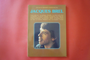 Jacques Brel - Les plus Grandes Chansons Songbook Notenbuch Piano Vocal