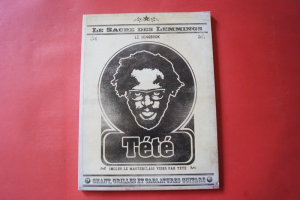 Tété - Le Sacre des Lemmings (mit DVD) Songbook Notenbuch Piano Vocal Guitar PVG