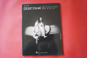 Billie Eilish - When we fall asleep... Songbook Notenbuch Easy Piano Vocal