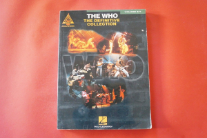 Who - Definitive Collection (S-Y) Songbook Notenbuch Vocal Guitar