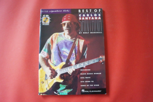 Santana - Best of (Signature Licks, mit CD) Songbook Notenbuch Vocal Guitar
