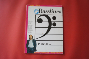 Phil Collins - Basslines Songbook Notenbuch Vocal Bass