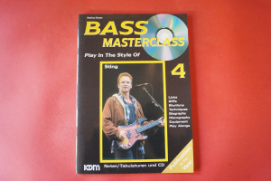 Sting - Bass Masterclass (mit CD) Songbook Notenbuch Bass