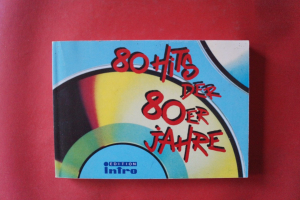 80 Hits der 80er Jahre Songbook Notenbuch Vocal Guitar