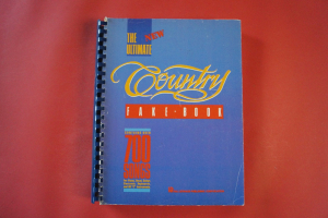 The New Ultimate Country Fake-Book Songbook Notenbuch C-Instruments