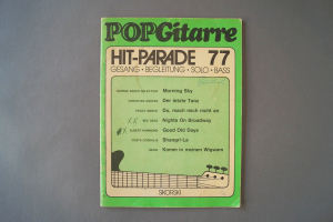 Pop Gitarre Hit-Parade Heft 77 Notenheft