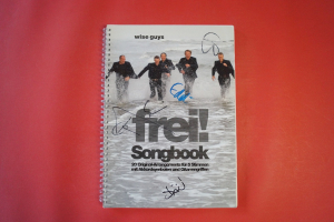 Wise Guys - Frei (mit Autogrammen) Songbook Notenbuch Vocal Guitar