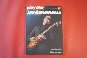 Joe Bonamassa - Play like (mit Audiocode) Songbook Notenbuch Guitar
