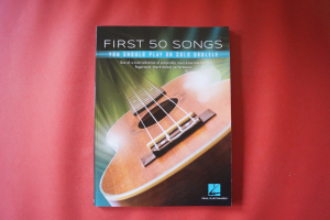 First 50 Songs on Solo Ukulele Songbook Notenbuch Ukulele