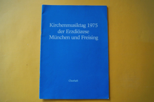 Chorheft Kirchenmusiktag 1975