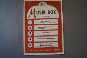 Musik-Box Heft 240 Notenheft