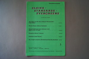 Oldies Standards Evergreens Heft 3 Notenheft