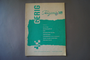 Gerig Tanzserie Heft 149 Notenheft