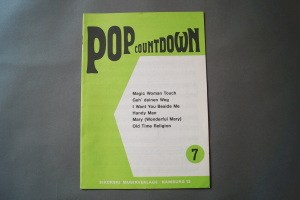 Pop Countdown Heft 7 Notenheft