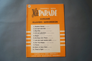 Seith´s Hit-Parade Heft 77 Notenheft
