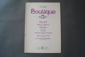 Schlager Boutique Heft 5 Notenheft